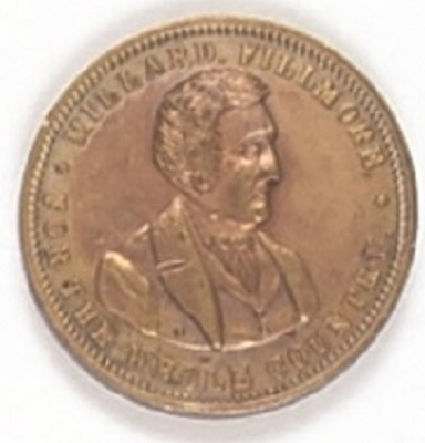 Millard Fillmore Brass Medal