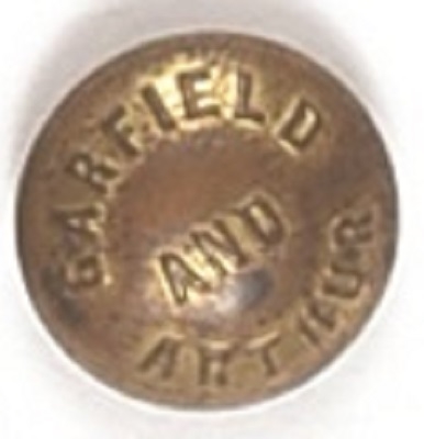 Garfield Brass Clothing Button