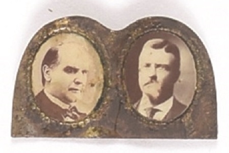 McKinley, Roosevelt Brass Shell