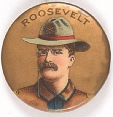 Theodore Roosevelt Gold Rough Rider
