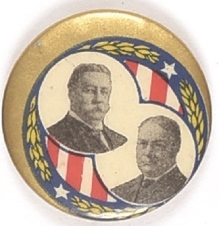 Taft, Sherman Stripes, 2 Stars Jugate