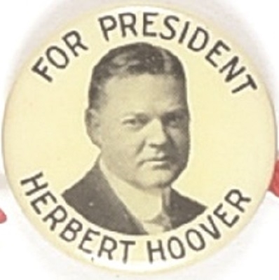Hoover for President Celluloid