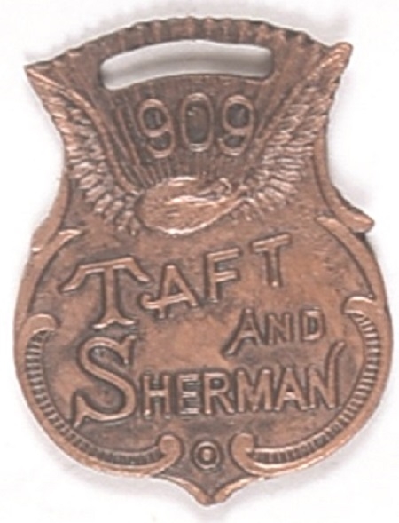 Taft-Sherman 1908 Fob