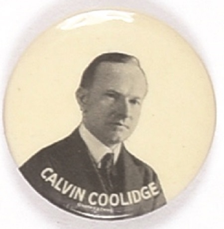 Calvin Coolidge Scarce Celluloid