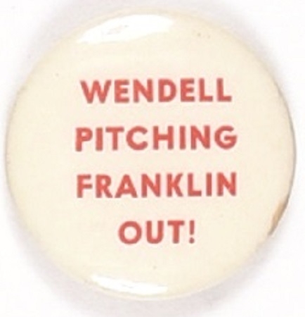 Wendell Pitching Franklin Out