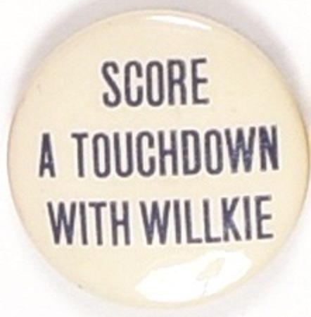 Score a Touchdown With Willkie