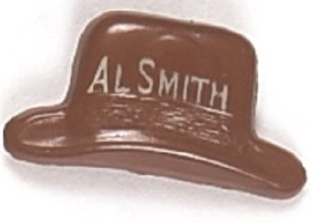Smith Brown Derby Plastic Stickpin