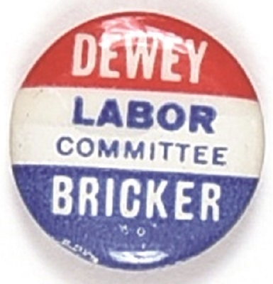 Dewey, Bricker Labor Committee