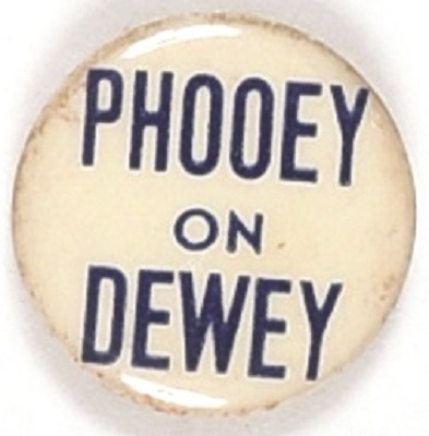 Rare Phooey on Dewey