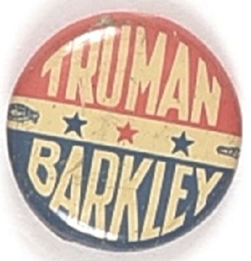 Truman, Barkley Three Stars Litho