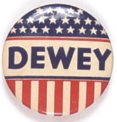 Dewey Very Scarce Stars and Stripes