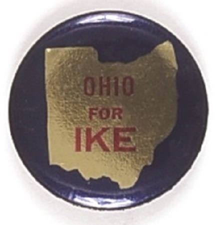 Eisenhower State Set Pin, Ohio