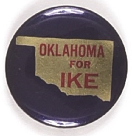 Eisenhower State Set Pin, Oklahoma