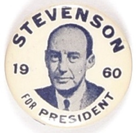 Stevenson in 1960 Litho