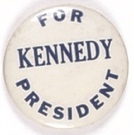 John F. Kennedy for President Celluloid