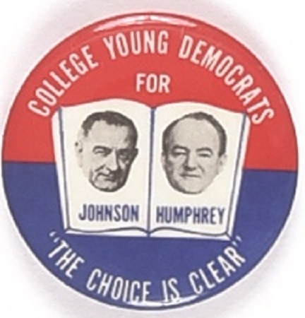College Young Democrats for Johnson, Humphrey