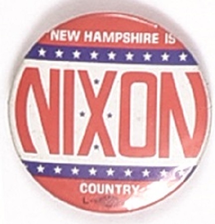Nixon New Hampshire Celluloid