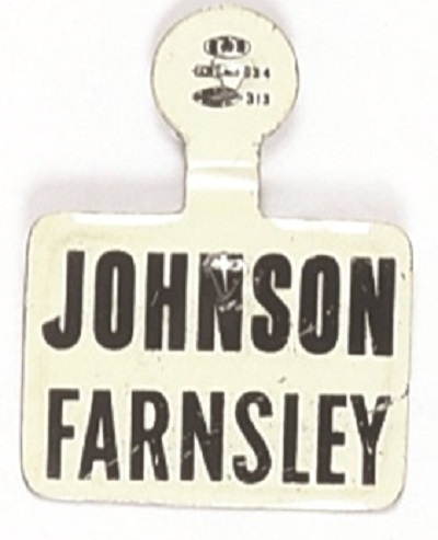 Johnson, Farnsley Scarce Kentucky Tab
