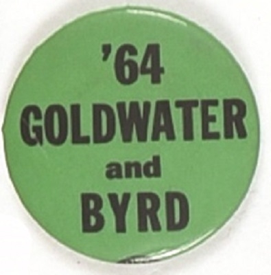 Goldwater and Byrd 64 Green Version