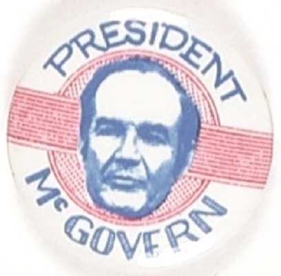 McGovern for President 1 Inch Pin