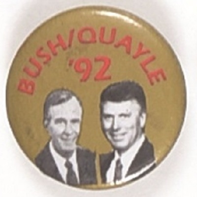 Bush, Quayle 1992 Jugate