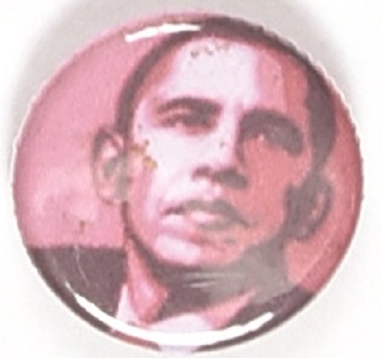 Barack Obama 1 Inch Celluloid