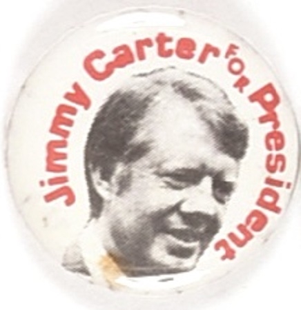 Carter for President Picture Pin