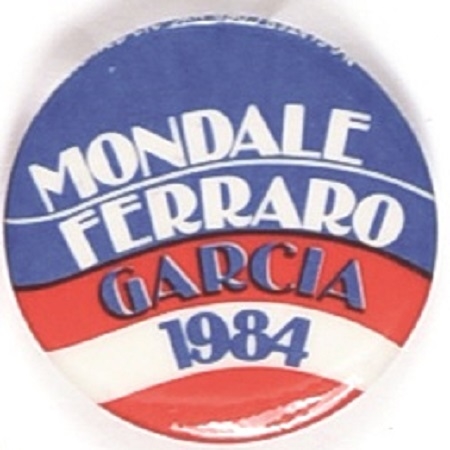 Mondale, Ferraro, Garcia New York Coattail
