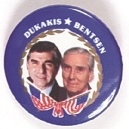 Dukakis and Bentsen Flag Jugate