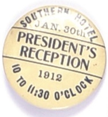 Taft Southern Hotel 1912 Reception