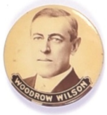 Woodrow Wilson 1 1/2 Inch Celluloid
