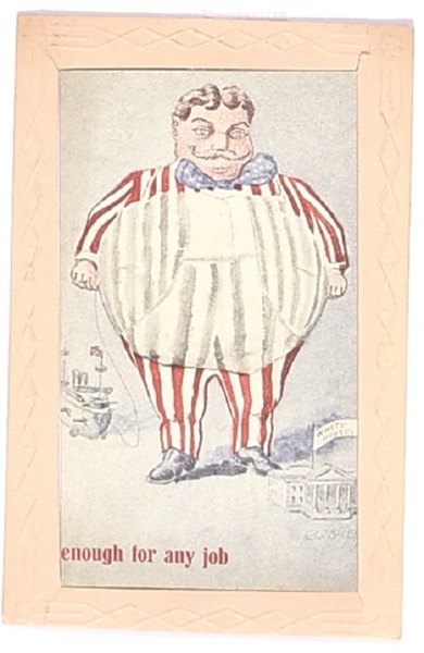 Taft Cartoon Card