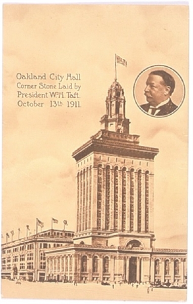 Taft Oakland City Hall Postcard
