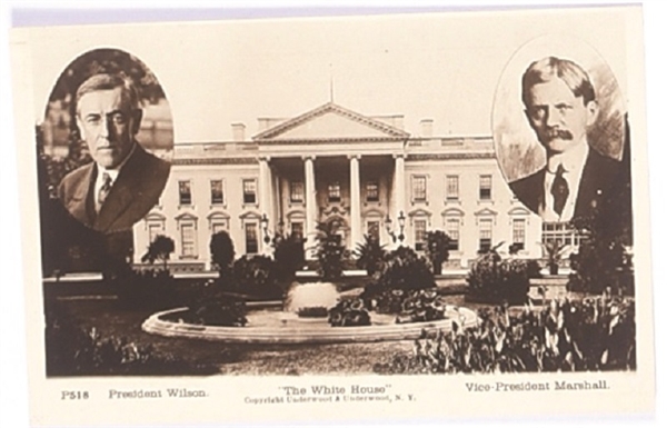 Wilson, Marshall White House Postcard