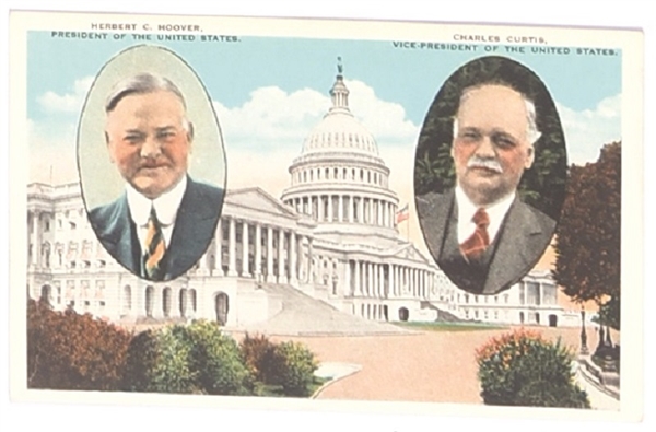 Hoover, Curtis Capitol Postcard