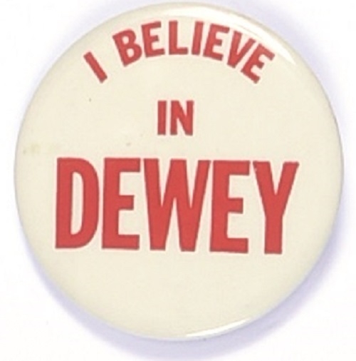I Believe in Dewey