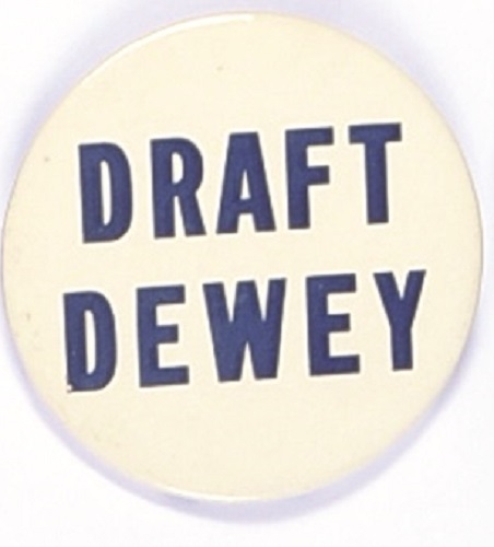 Draft Dewey Celluloid