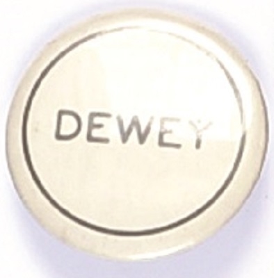 Dewey Scarce Name Pin