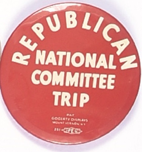 Dewey Republican National Committee Trip