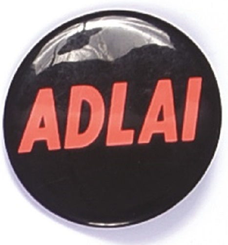 Adlai Black and Pink Celluloid