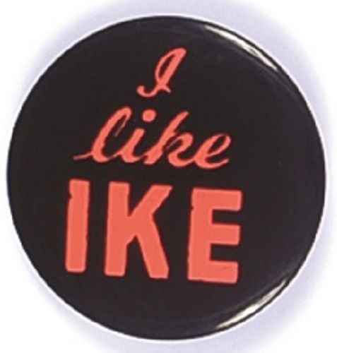 I Like Ike Black and Pink