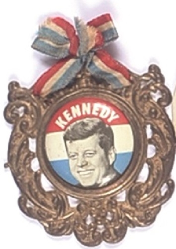 John F. Kennedy Unusual Framed Pin