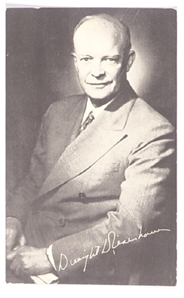 Eisenhower Picture Postcard