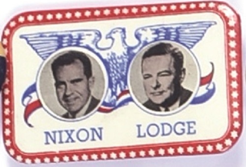 Nixon, Lodge Rectangular Jugate