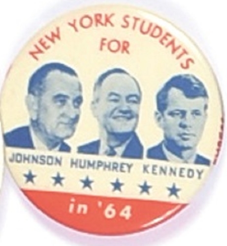 Johnson, Humphrey, Kennedy Orange Version
