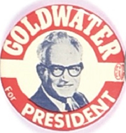 Goldwater for President Picture Pin