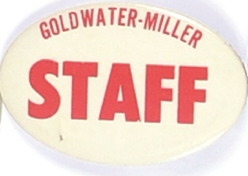 Goldwater-Miller Staff Pin