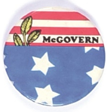 George McGovern Colorful Celluloid