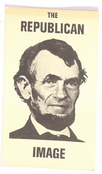 Nixon-Lincoln Republican Image Postcard