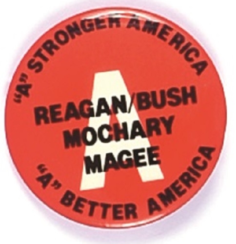Ronald Reagan New Jersey Coattail